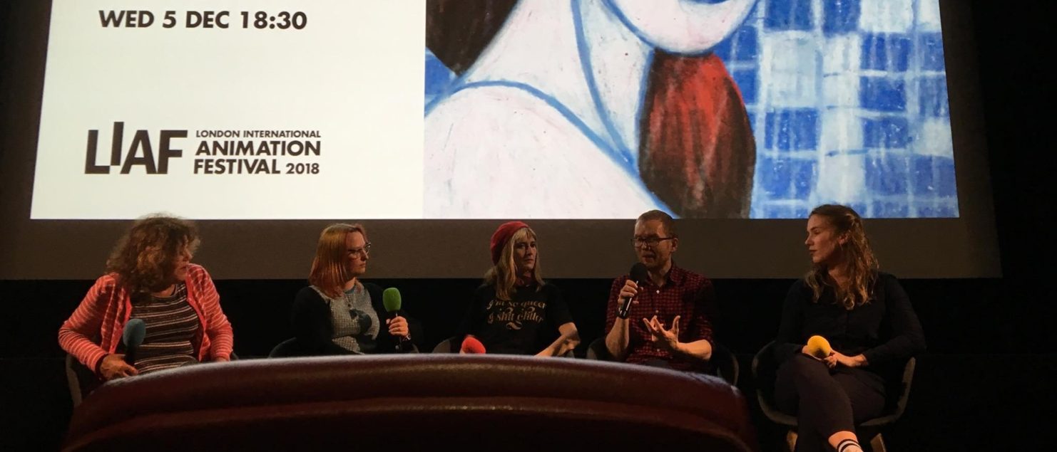 Female Figures panel at LIAF 2018, Photo: Martin Pickles